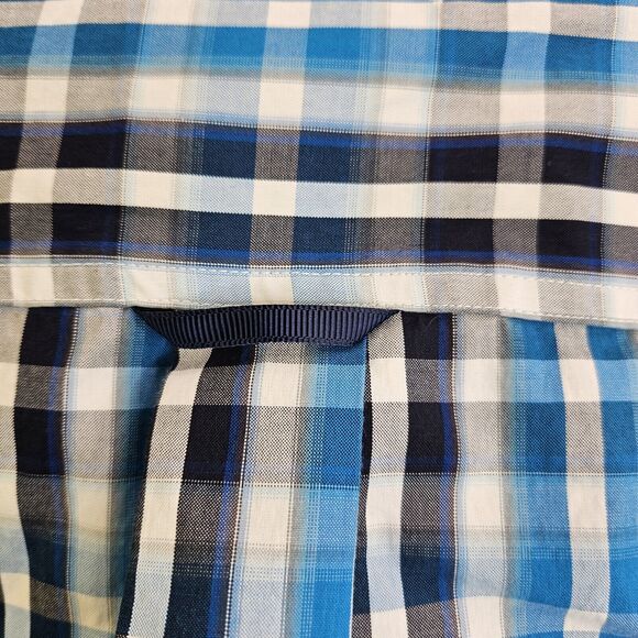 Panhandle Slim Shirt Adult XL Western Button Up Tuf Cooper Performance Mens - Picture 10 of 12